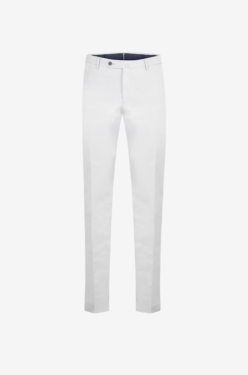 Pantalon chino slim en lyocell et coton