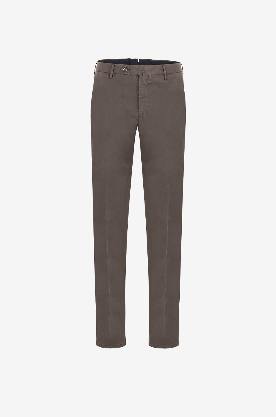 Pantalon chino slim en lyocell et coton
