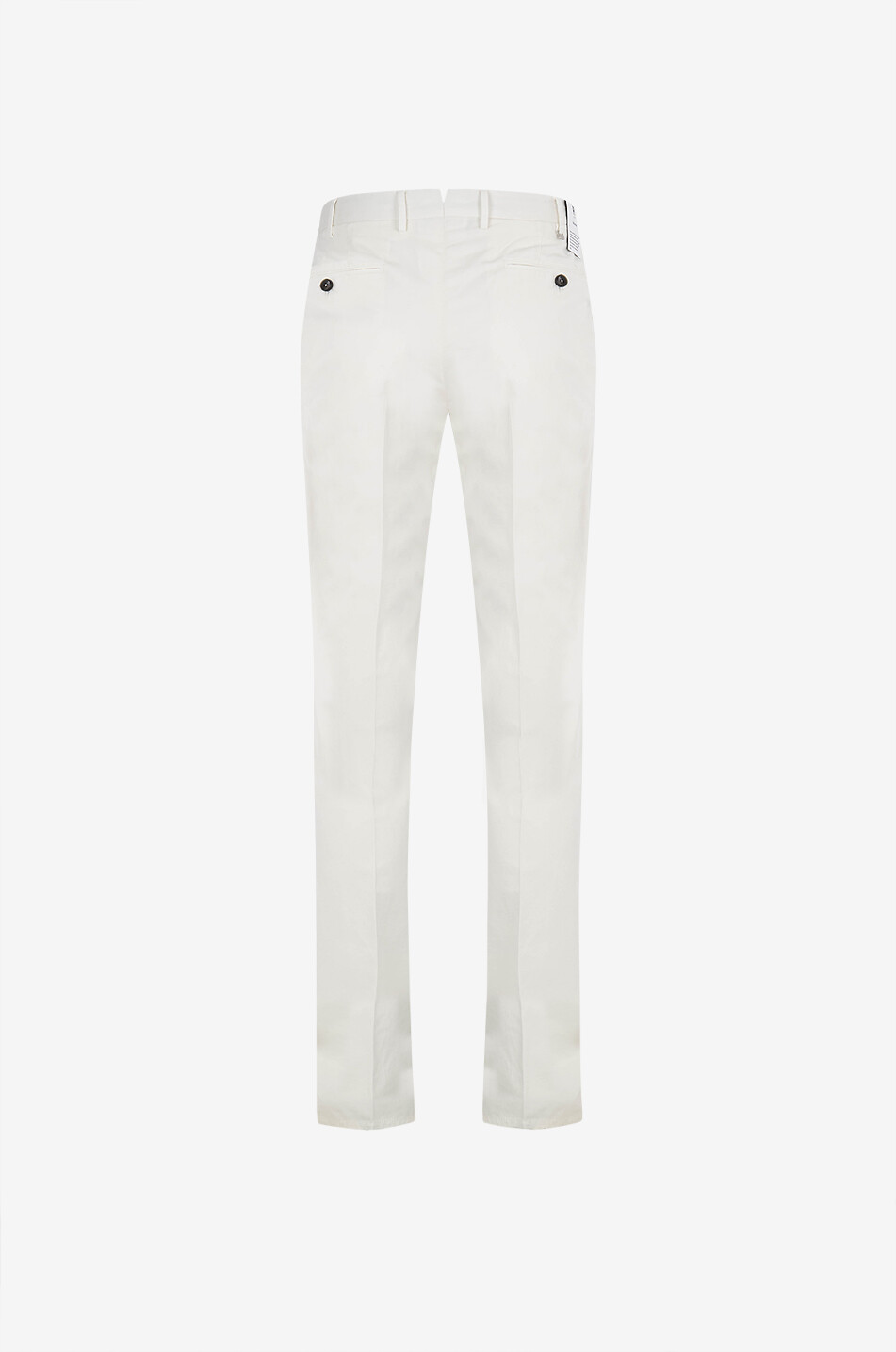 PT TORINO Pantalon chino en coton et soie Super Slim Homme Beige clair 2