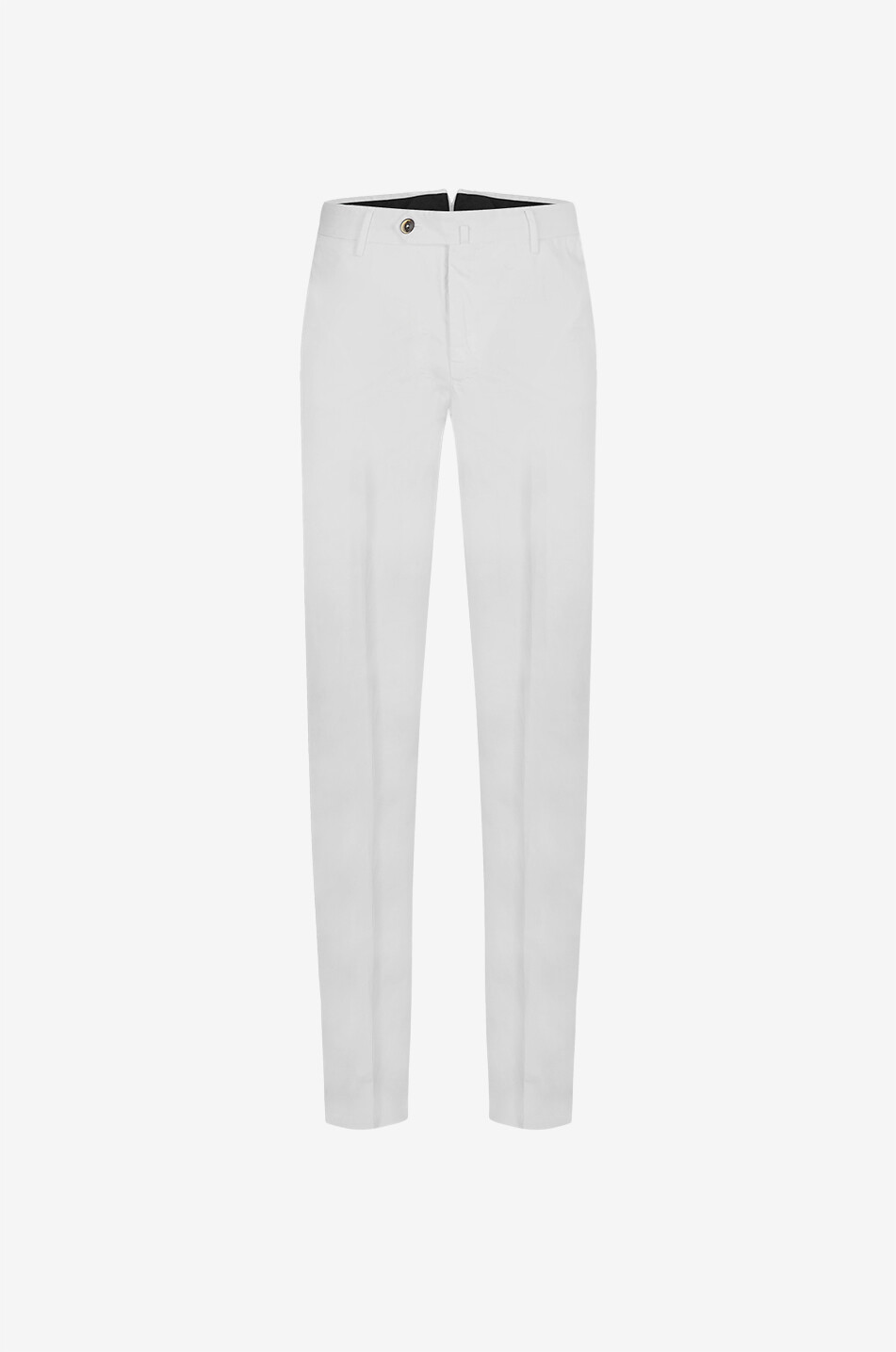 Pantalon chino en coton et soie Super Slim