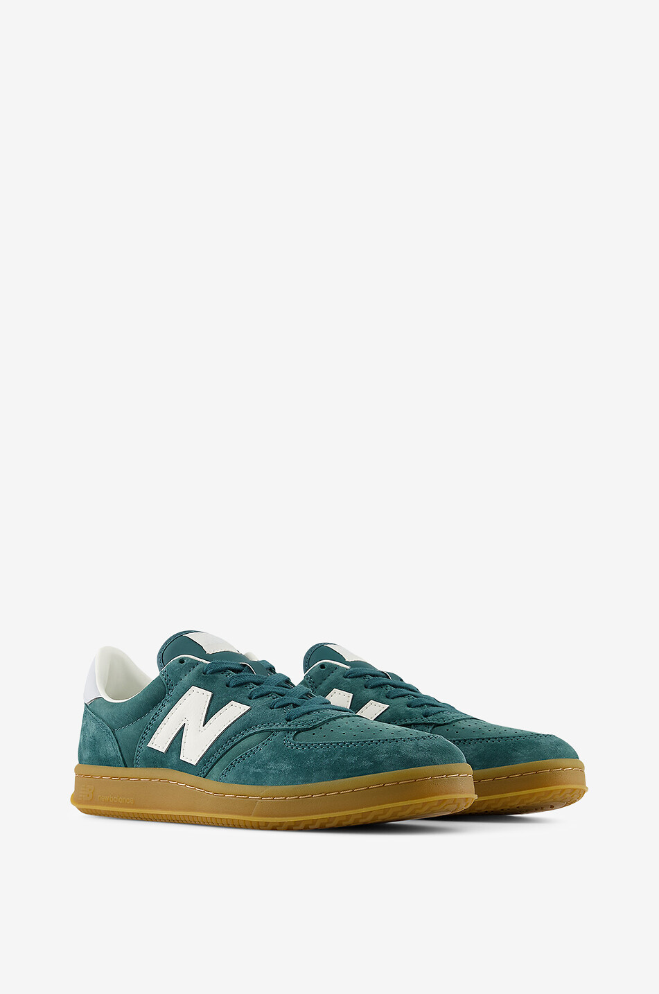 NEW BALANCE CT500 OG suede low-top sneakers Men GREEN 2