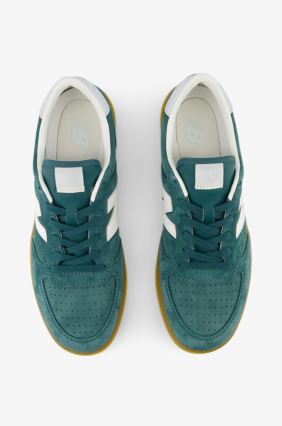 NEW BALANCE CT500 OG suede low-top sneakers Men GREEN 4