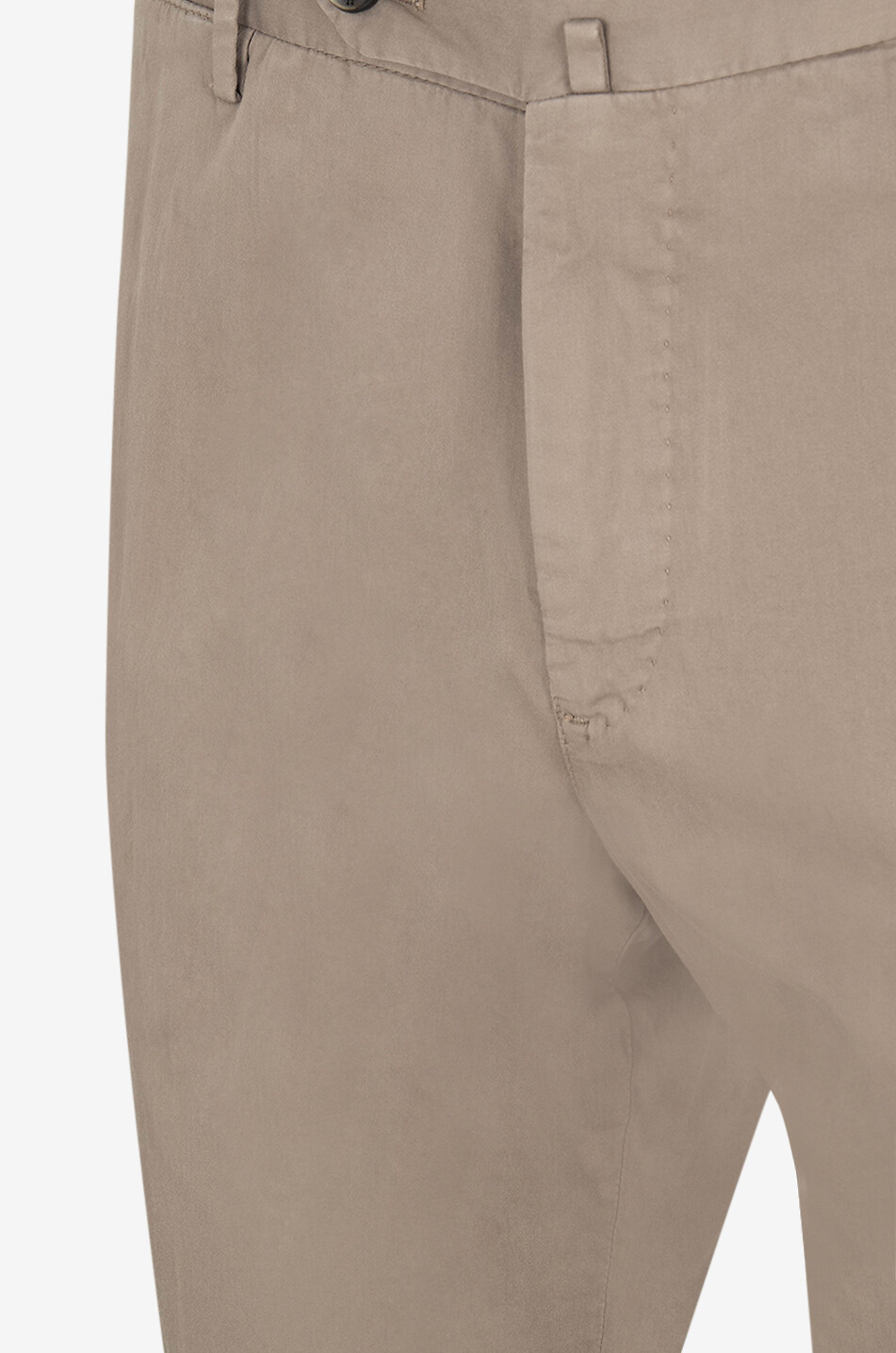 PT TORINO Super Slim cotton and silk slim fit trousers Men BROWN 3