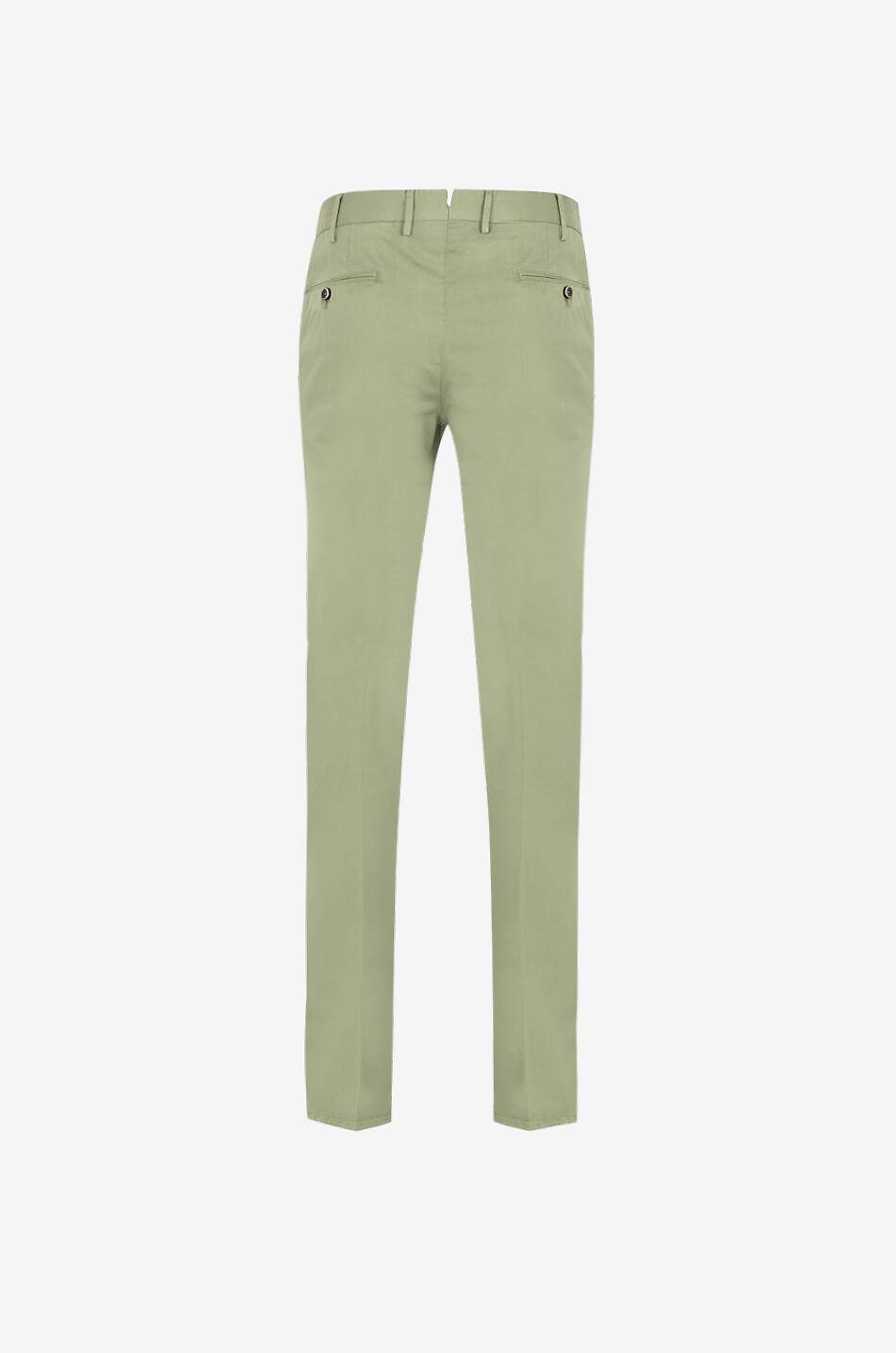 PT TORINO Pantalon chino en coton et soie Super Slim Homme VERT CLAIR 2