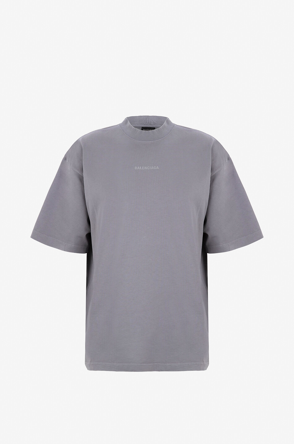 BALENCIAGA Kurzarm-T-Shirt Balenciaga Reflective Medium Fit Herren GRAU 1
