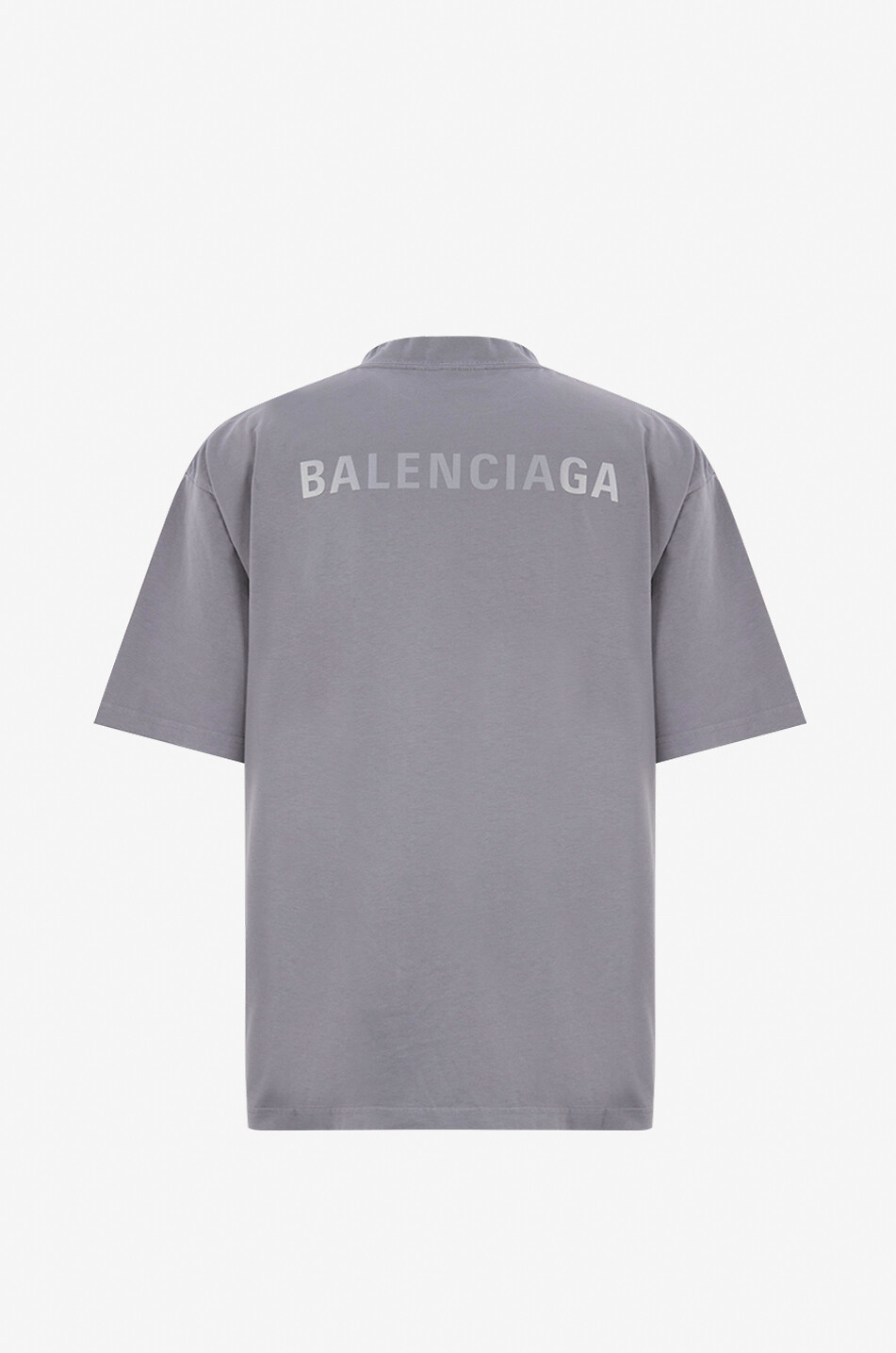BALENCIAGA Kurzarm-T-Shirt Balenciaga Reflective Medium Fit Herren GRAU 2