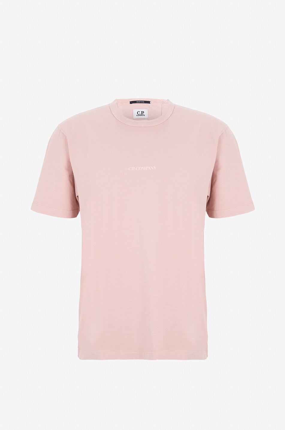 T-shirt à manches courtes imprimé logo 24/1 Jersey Resist Dyed