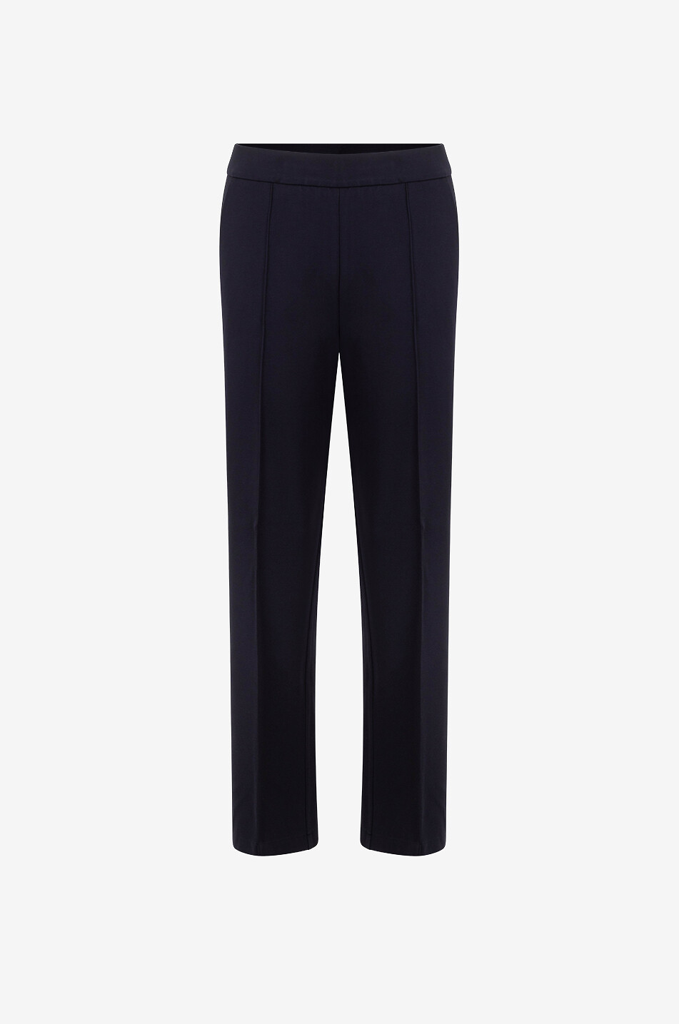 Pantalon droit en viscose Ava