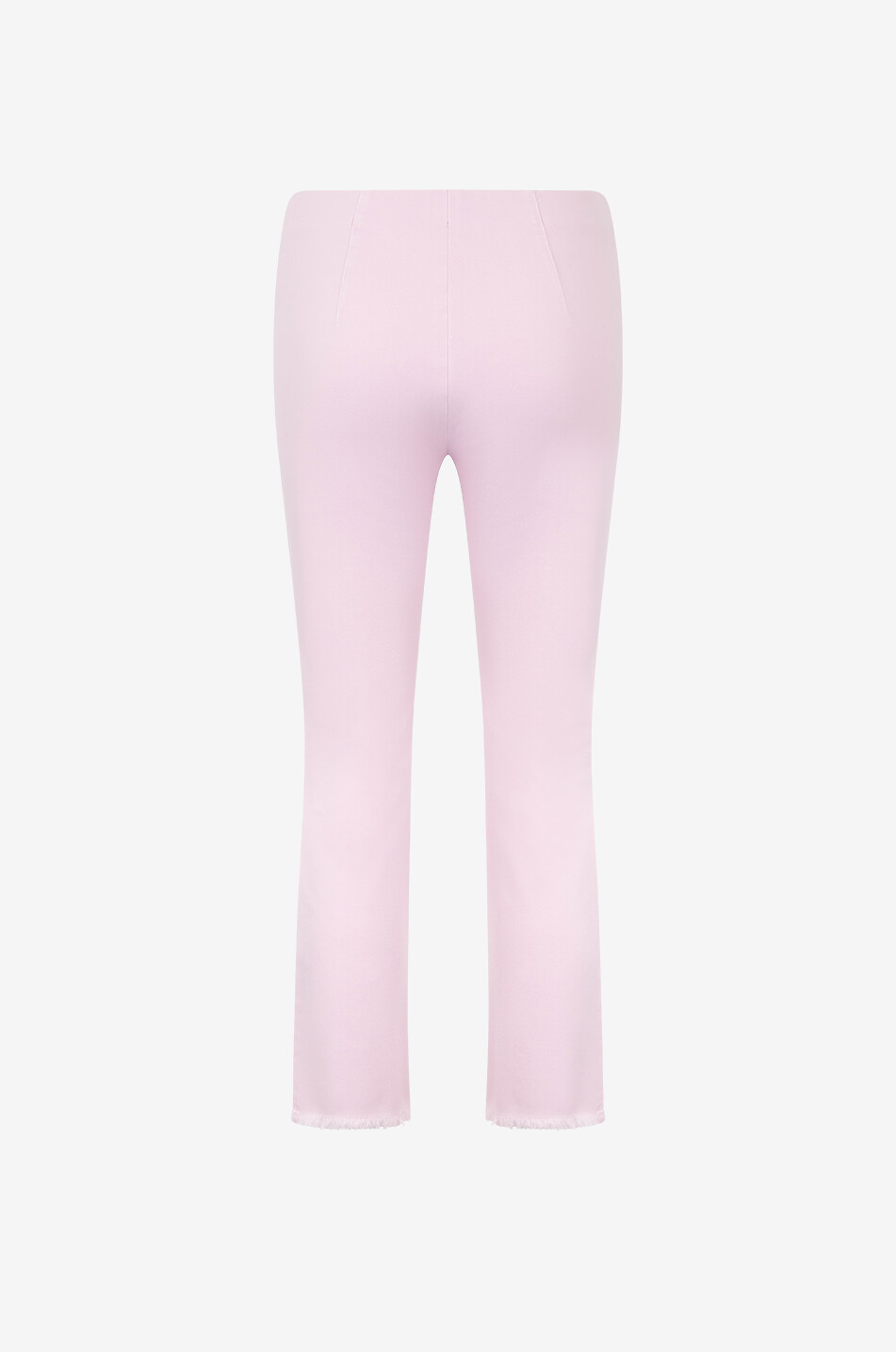 SEDUCTIVE Ausgefranste Slim-Fit-Hose aus Baumwolle und Lyocell Cindy Damen HELLROSA 2