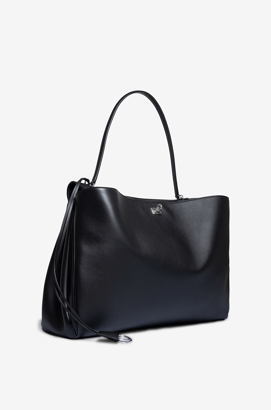 BALENCIAGA Tasche aus Glattleder Rodeo Top Handle XL Herren SCHWARZ 2