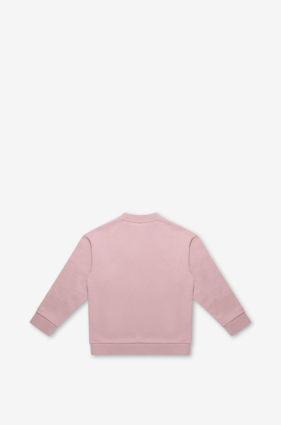 FENDI Sweat-shirt à col rond fille brodé logo Fille ROSE 2