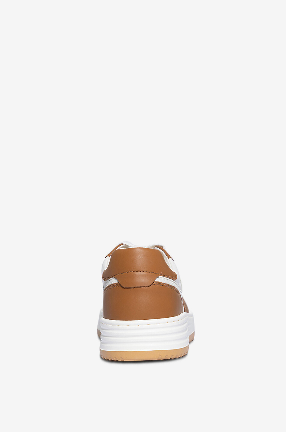 HOGAN Hogan H630 bicolour leather and suede sneakers Women BROWN 4