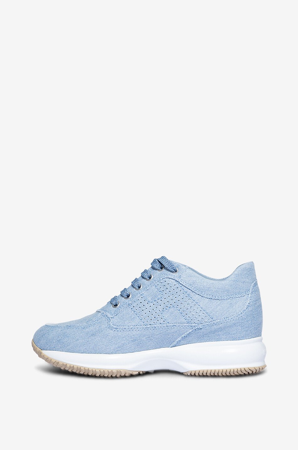 Baskets en denim délavé Hogan Interactive