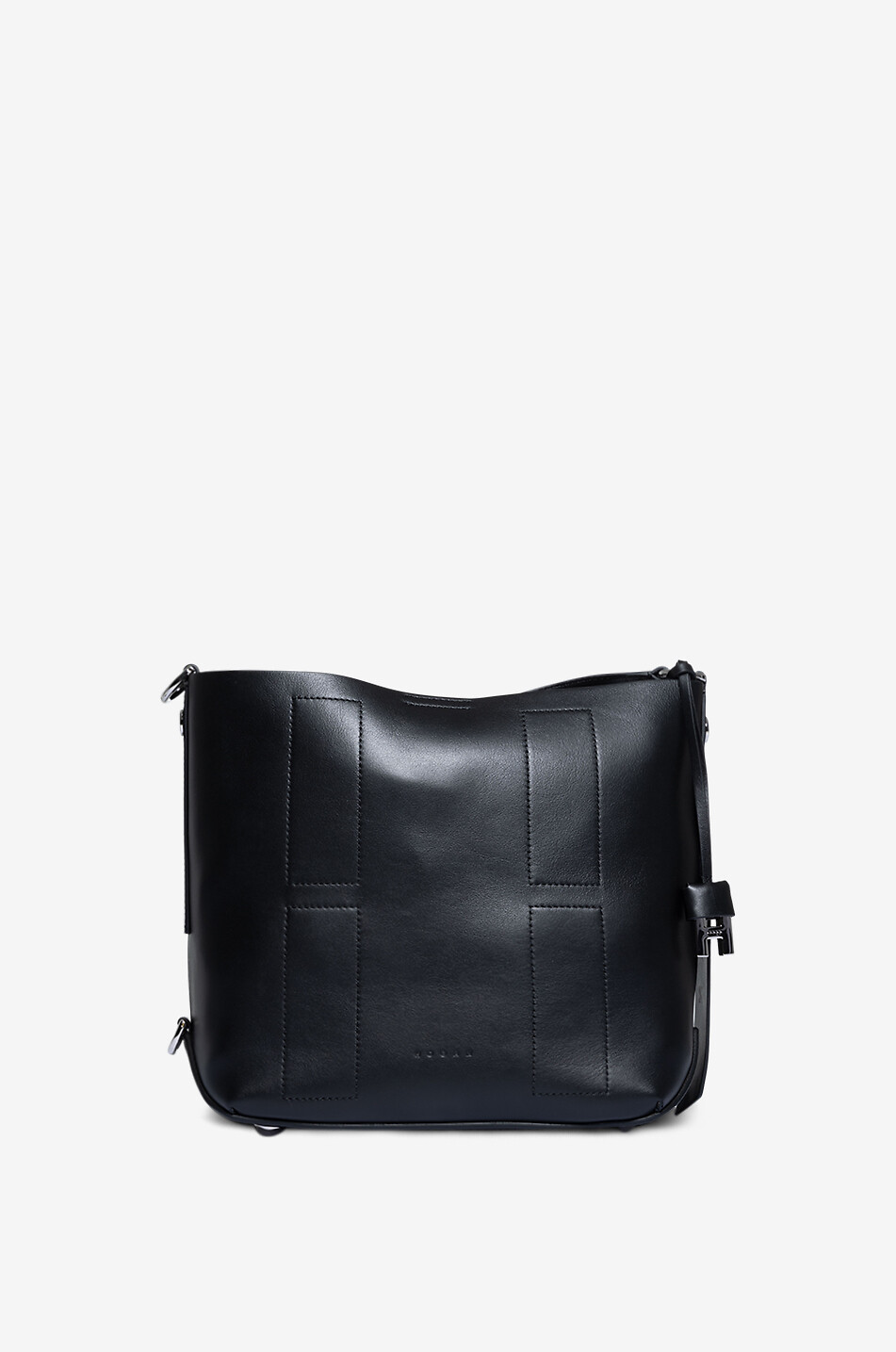 HOGAN Hobotasche aus Glattleder Hogan Hocket Small Damen SCHWARZ 1