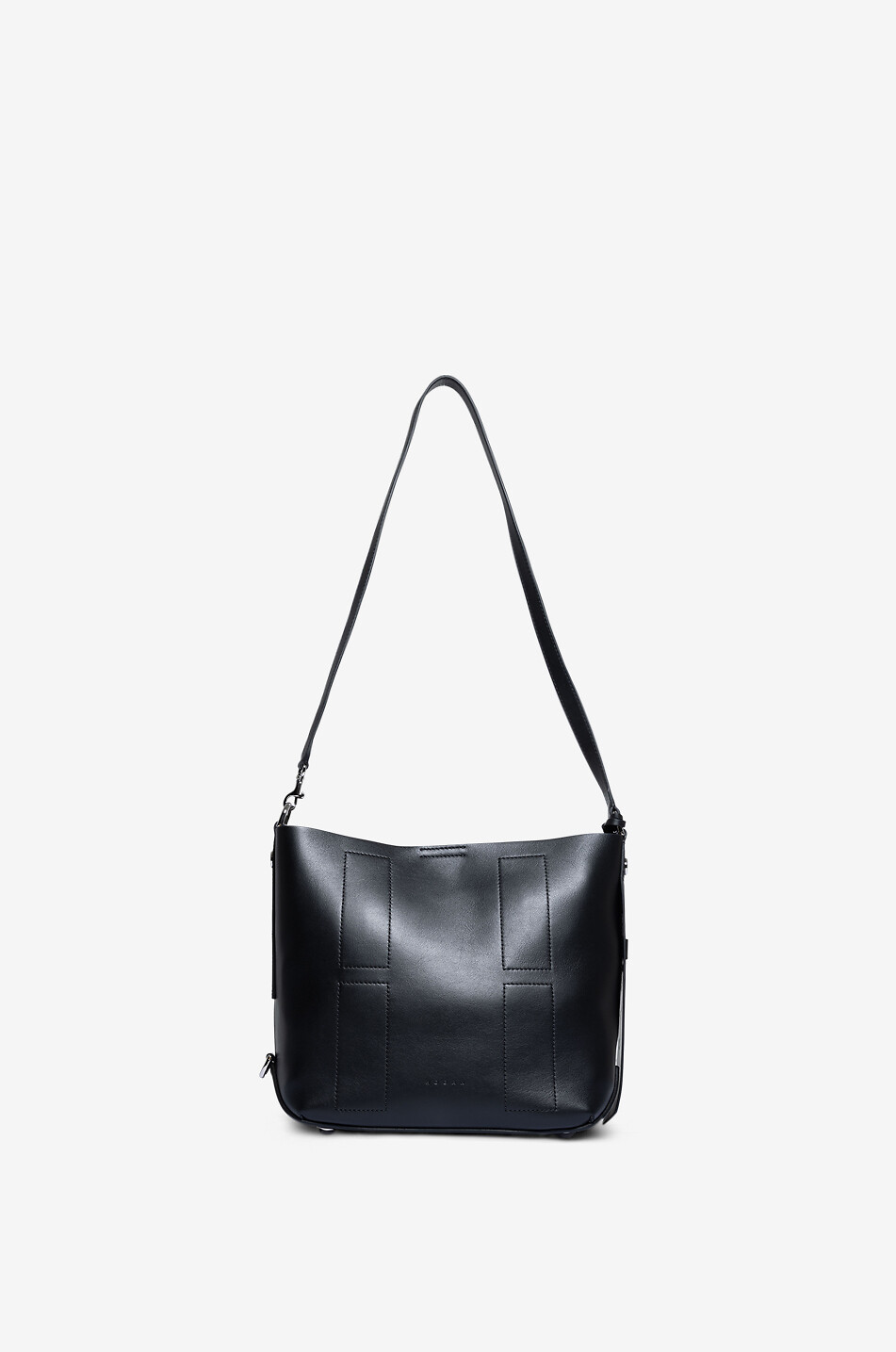 HOGAN Hobotasche aus Glattleder Hogan Hocket Small Damen SCHWARZ 3