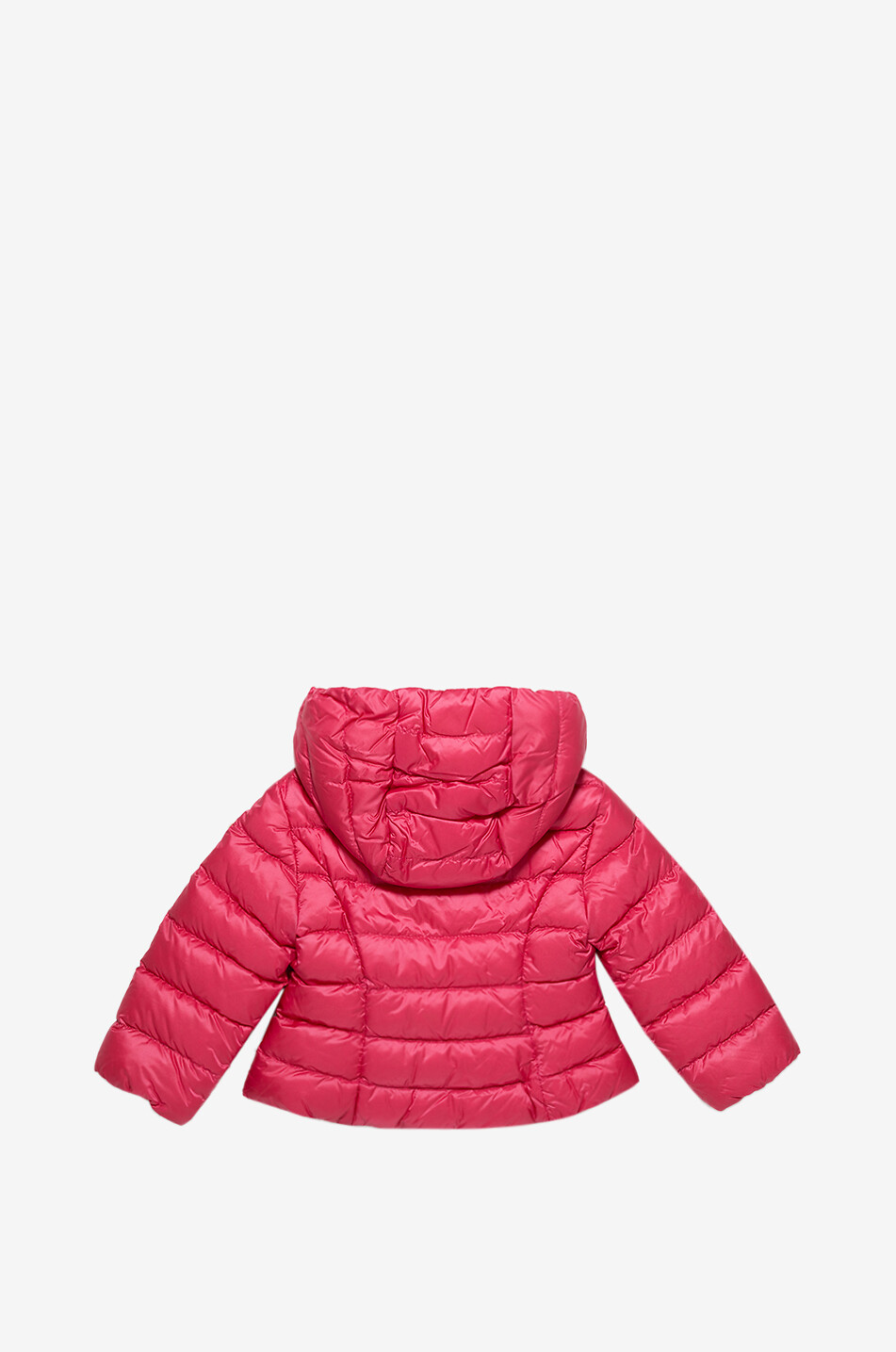 MONCLER Ige hooded A-line baby down jacket Baby DARK PINK 2