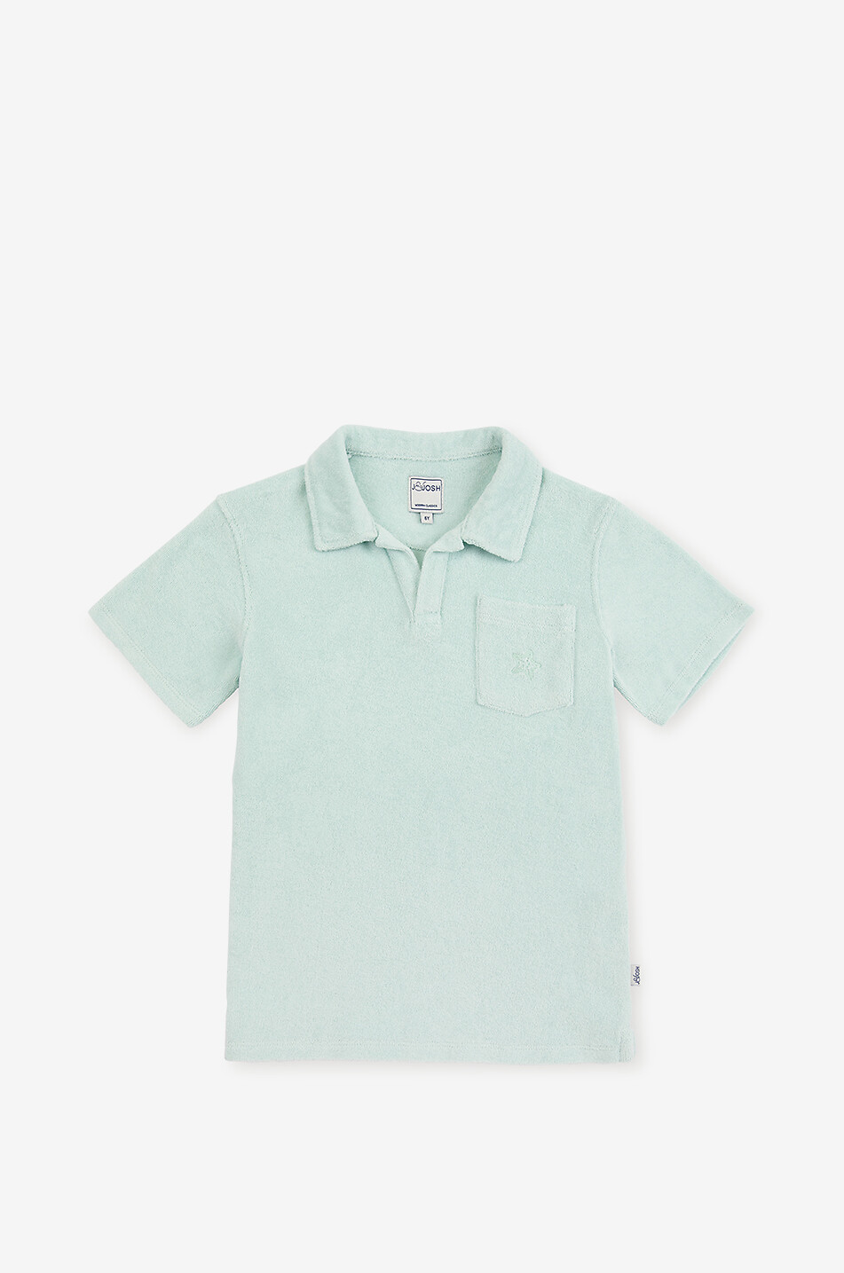 Polo à manches courtes en éponge garçon