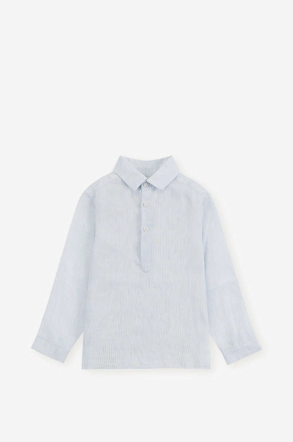 Chemise caftan en lin garçon