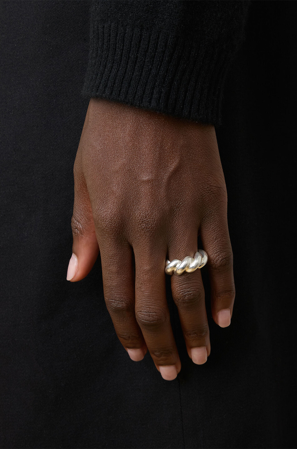 LIE STUDIO The Christine silver ring Women SILVER 2