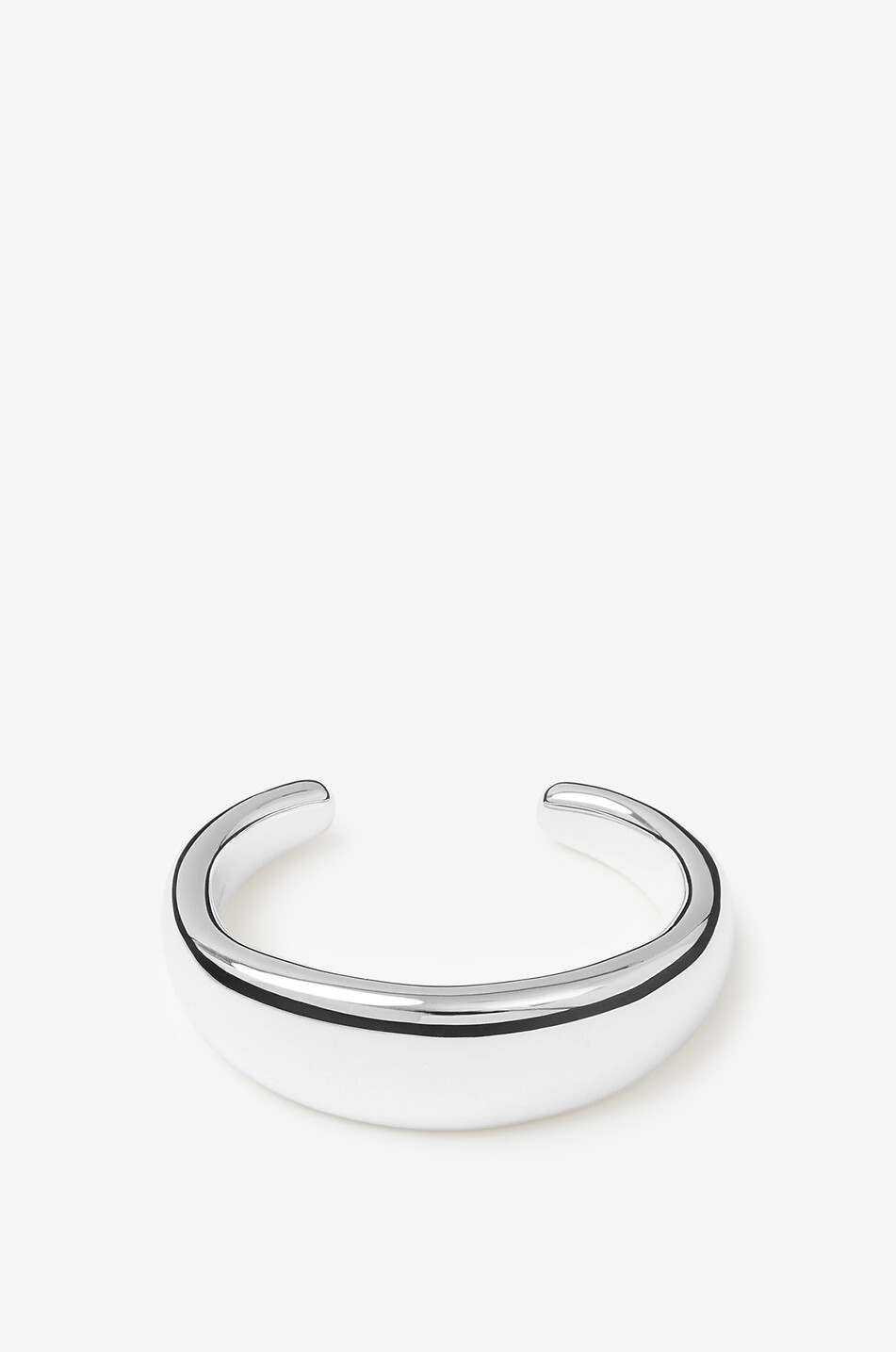 LIE STUDIO Manschette aus Messing The Emma Damen SILBER 1