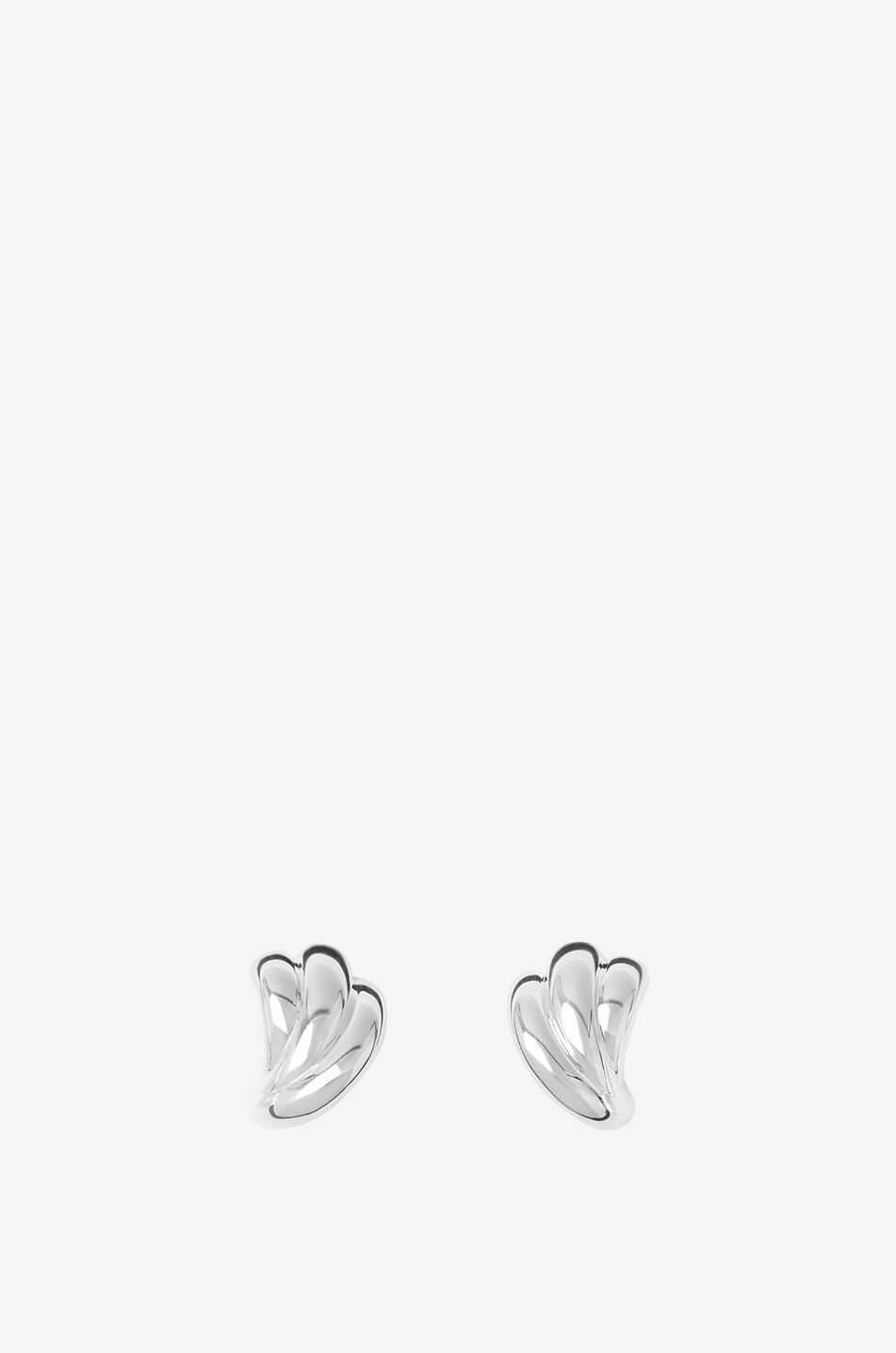 LIE STUDIO Clous d'oreilles en argent The Madga Femme ARGENT 1