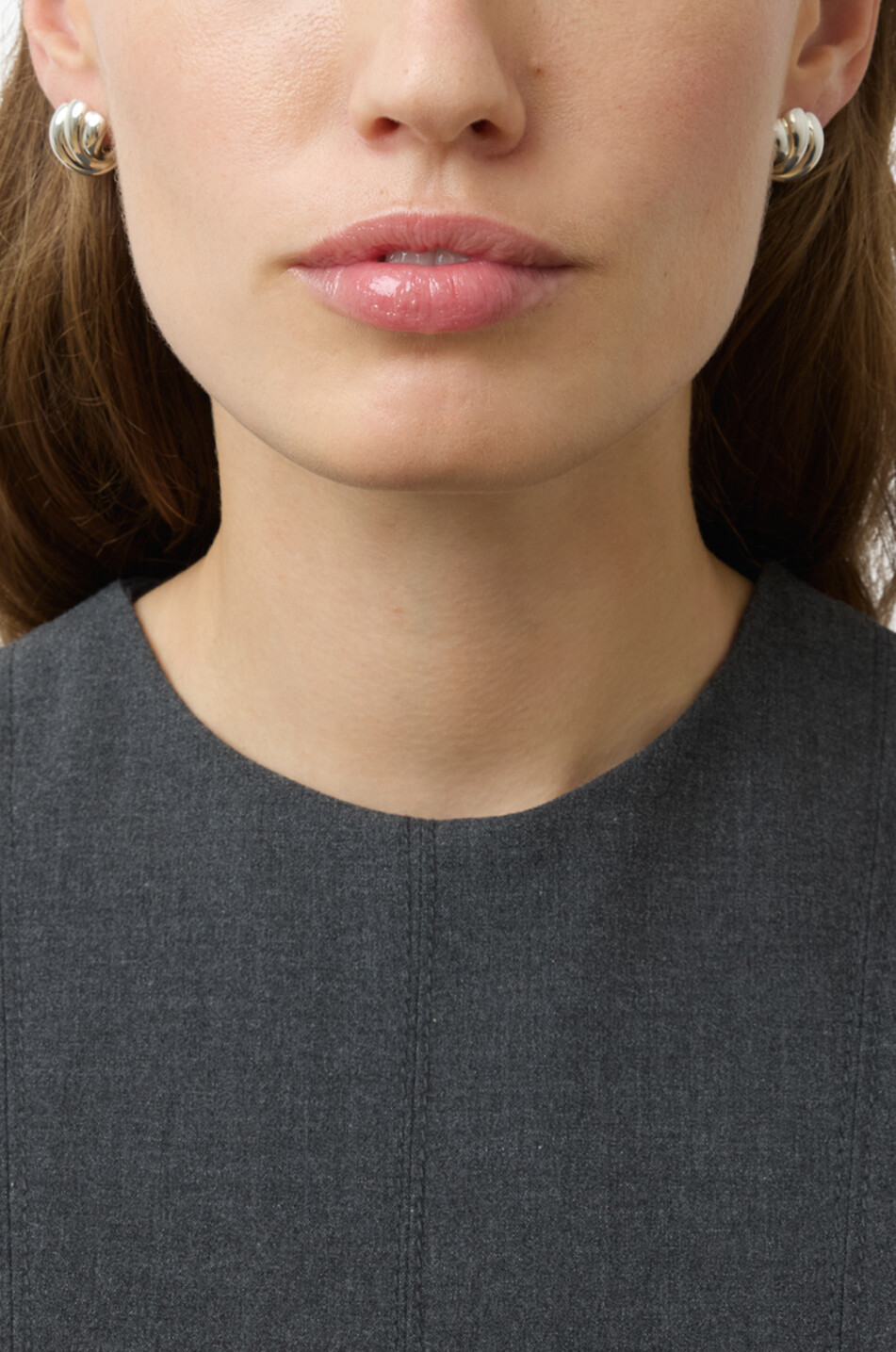 LIE STUDIO Clous d'oreilles en argent The Madga Femme ARGENT 3