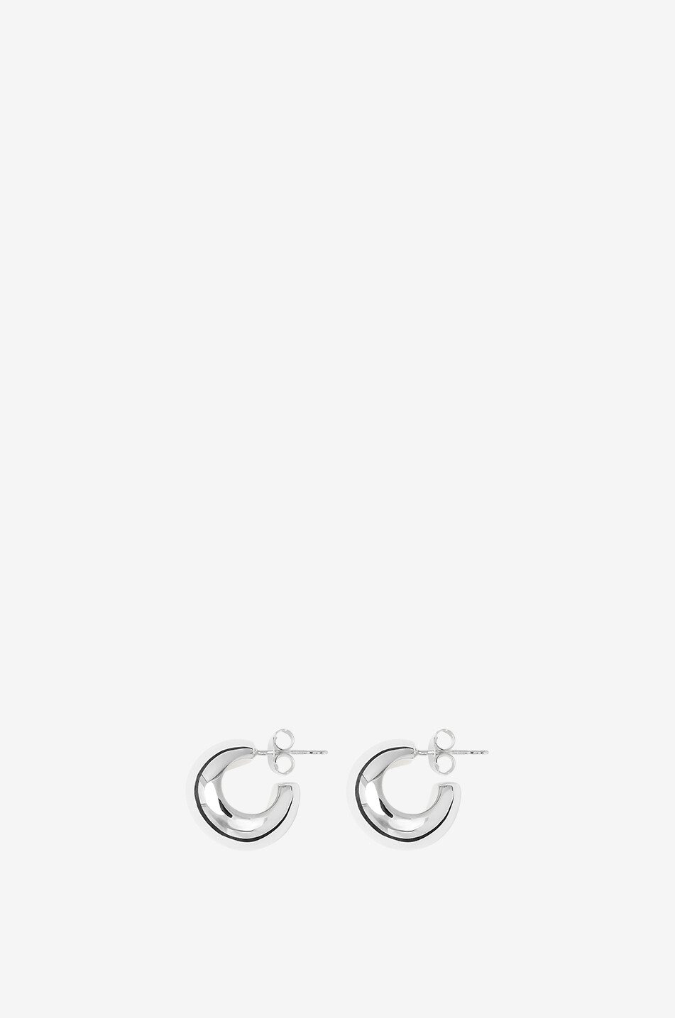 LIE STUDIO Creolen aus Silber The Simone Damen SILBER 1