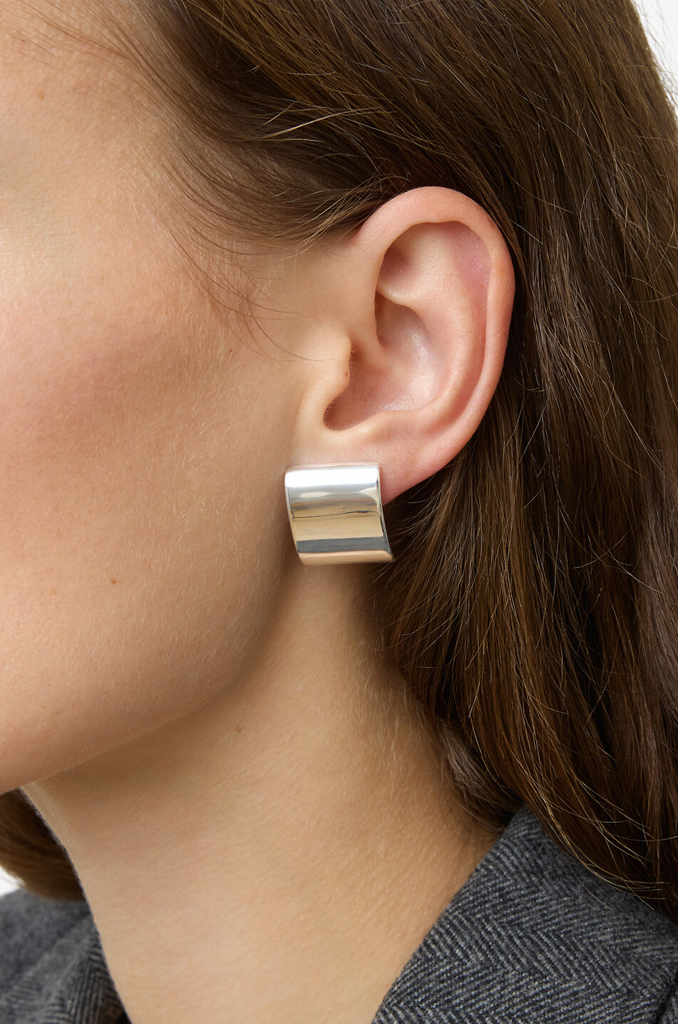 LIE STUDIO The Sonya silver earrings Women SILVER 2