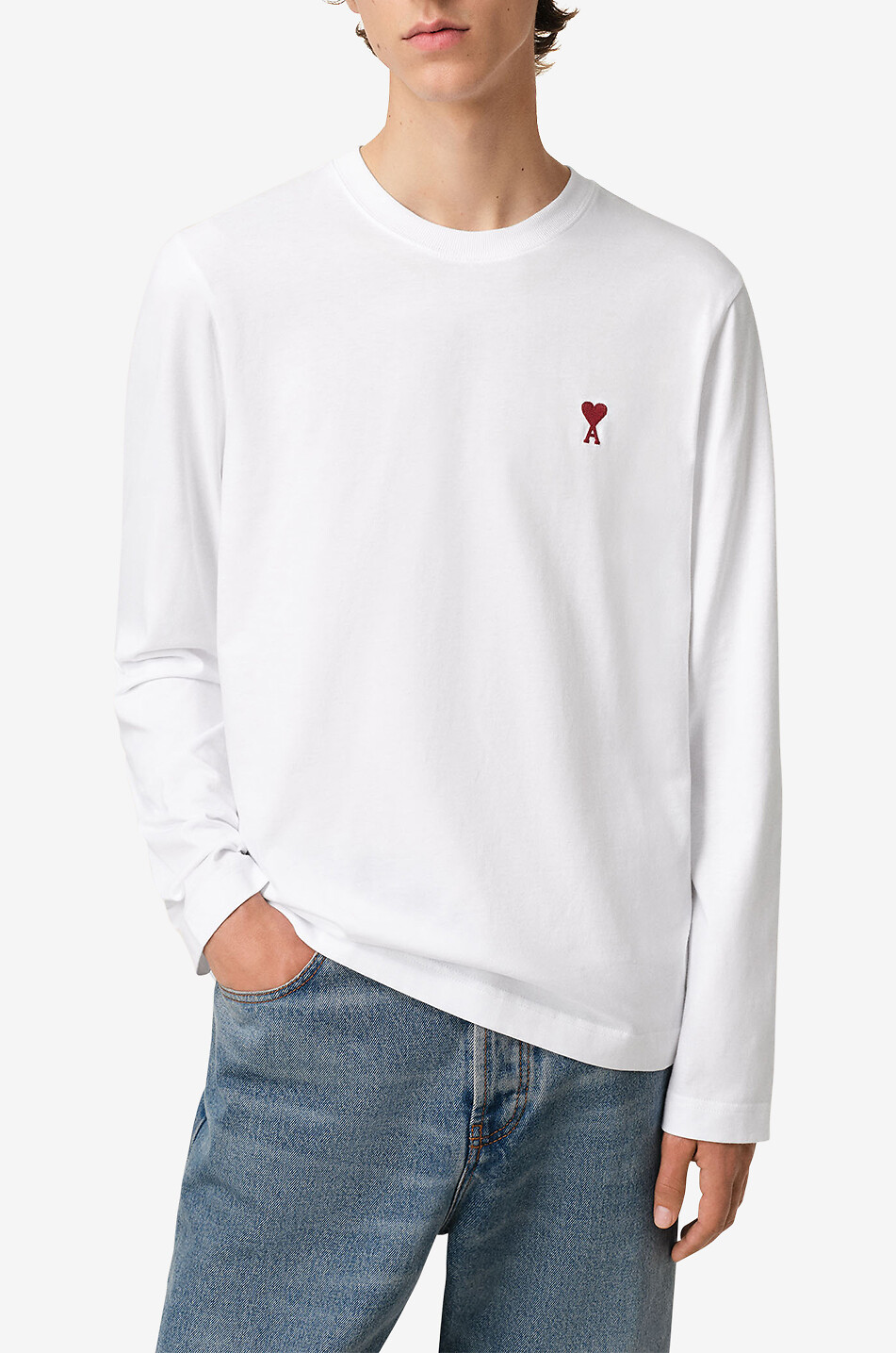 Langärmeliges T-Shirt aus Biobaumwolle Ami de Coeur