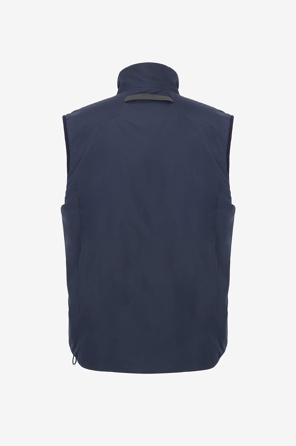 Explorer reversible wool and ripstop vest - SEASE - DARK