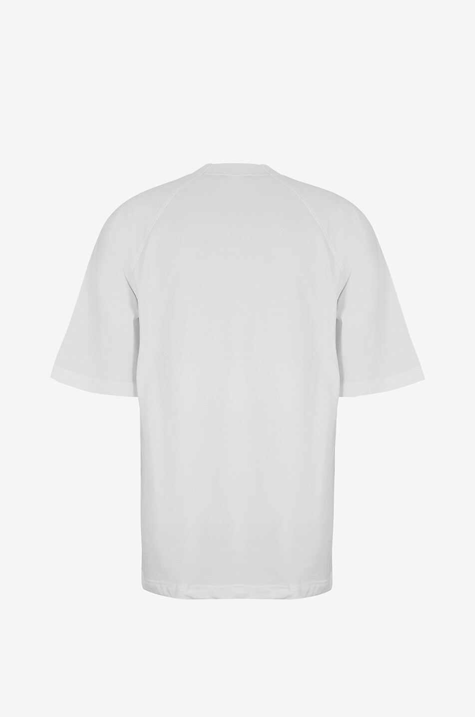 JACQUEMUS T-shirt décontracté à manches raglan Le T-Shirt Typo Homme BLANC 2