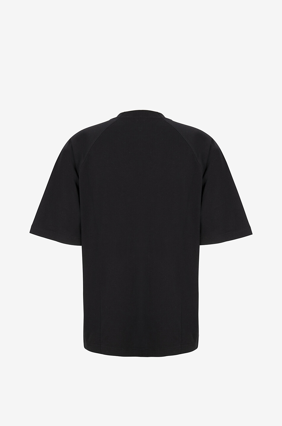 JACQUEMUS Le T-Shirt Typo relaxed raglan sleeve T-shirt Men BLACK 2