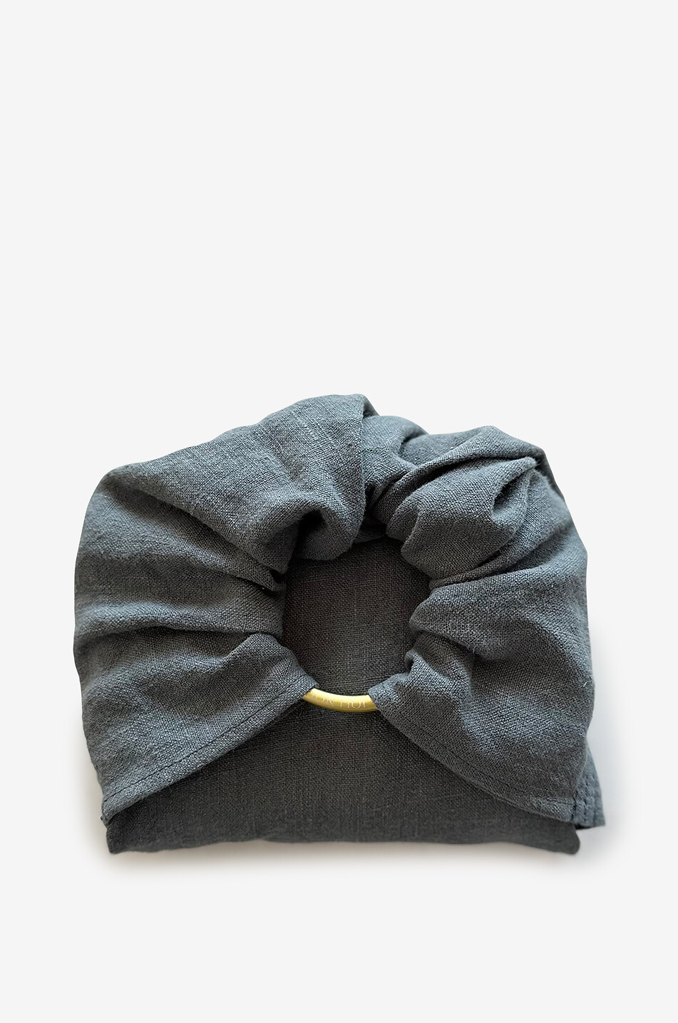 JOLI NOUS Écharpe porte-bébé en lin Oeko-Tex Ring Sling Anthracite Bébé GRIS 1