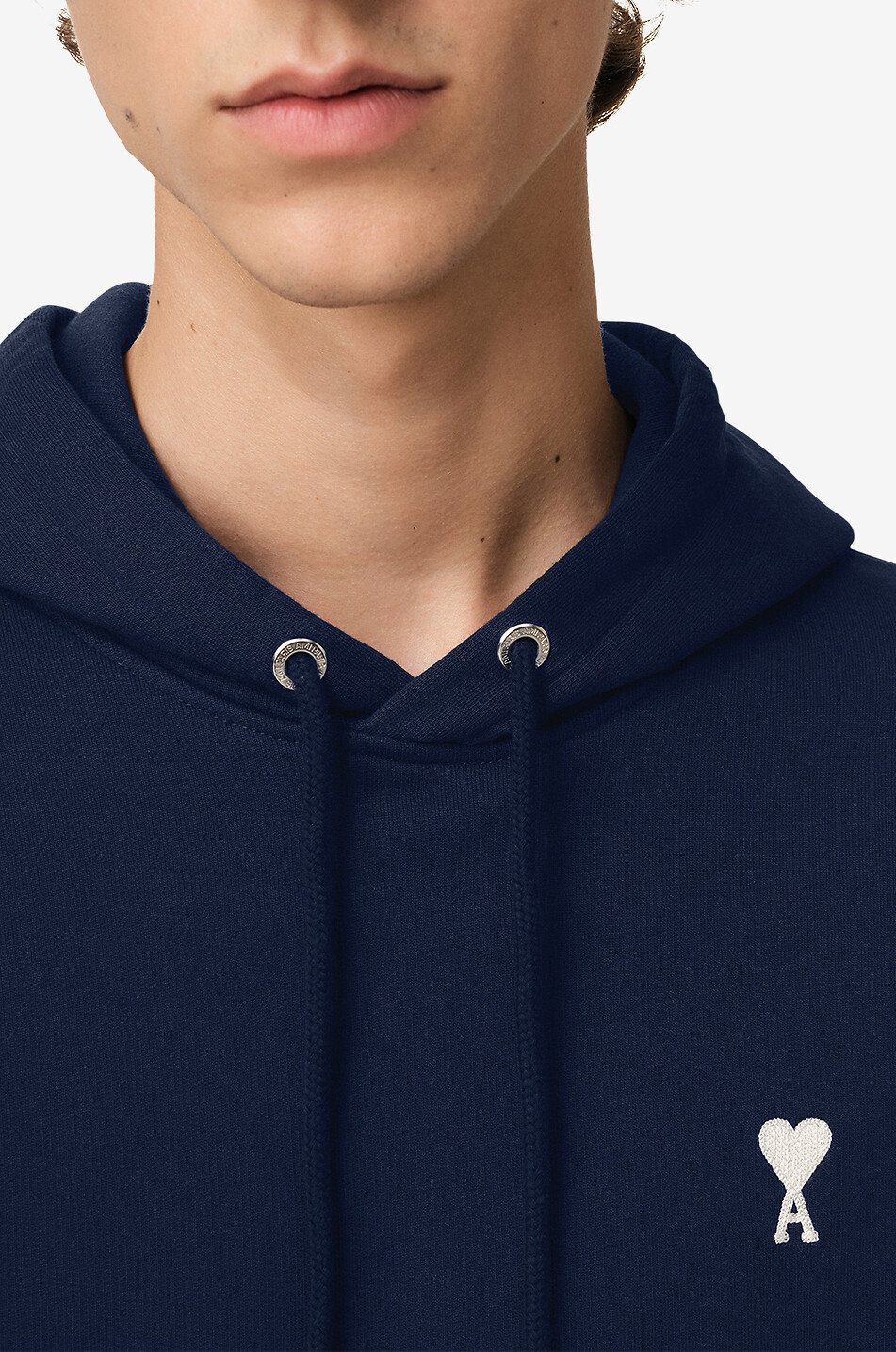AMI Sweat-shirt à capuche Ami de Coeur Homme BLEU FONCE 6