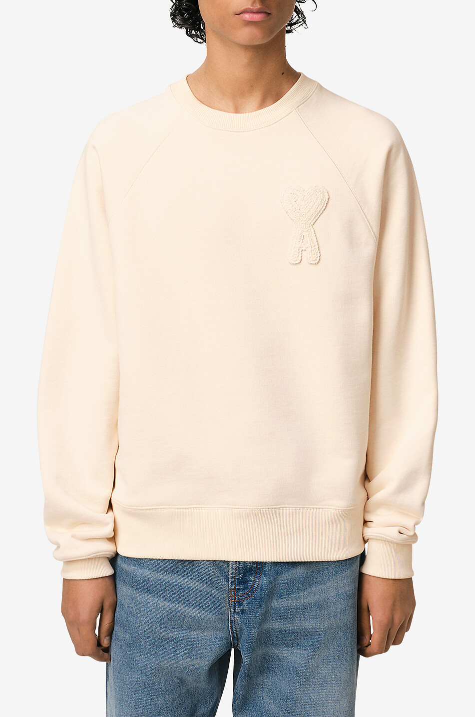 Rundhalssweatshirt aus Biobaumwolle Ami de Coeur