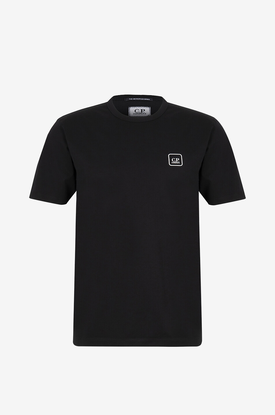 C.P. COMPANY Kurzarm-T-Shirt Metropolis Microchip Herren SCHWARZ 1