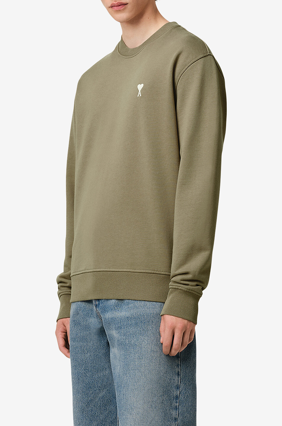 Sweat-shirt à col rond Ami de Coeur