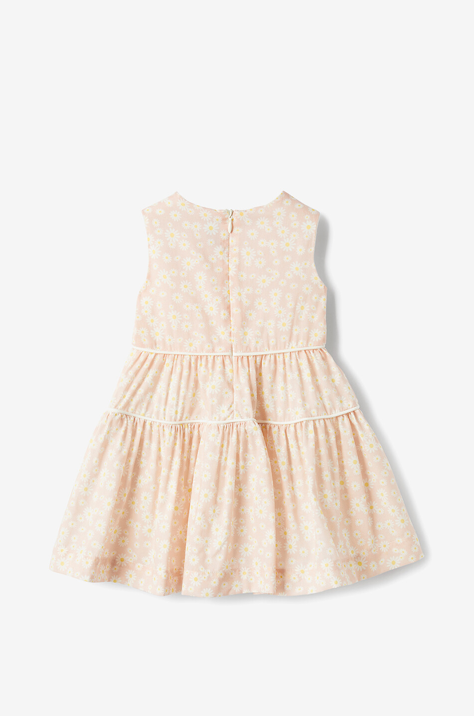 IL GUFO Cotton baby sleeveless dress Baby LIGHT PINK 2