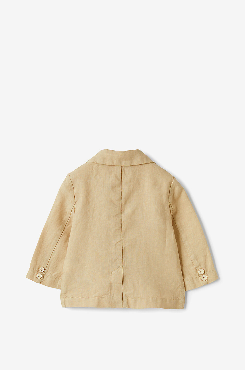 IL GUFO Blazer en lin bébé Bébé BEIGE 2