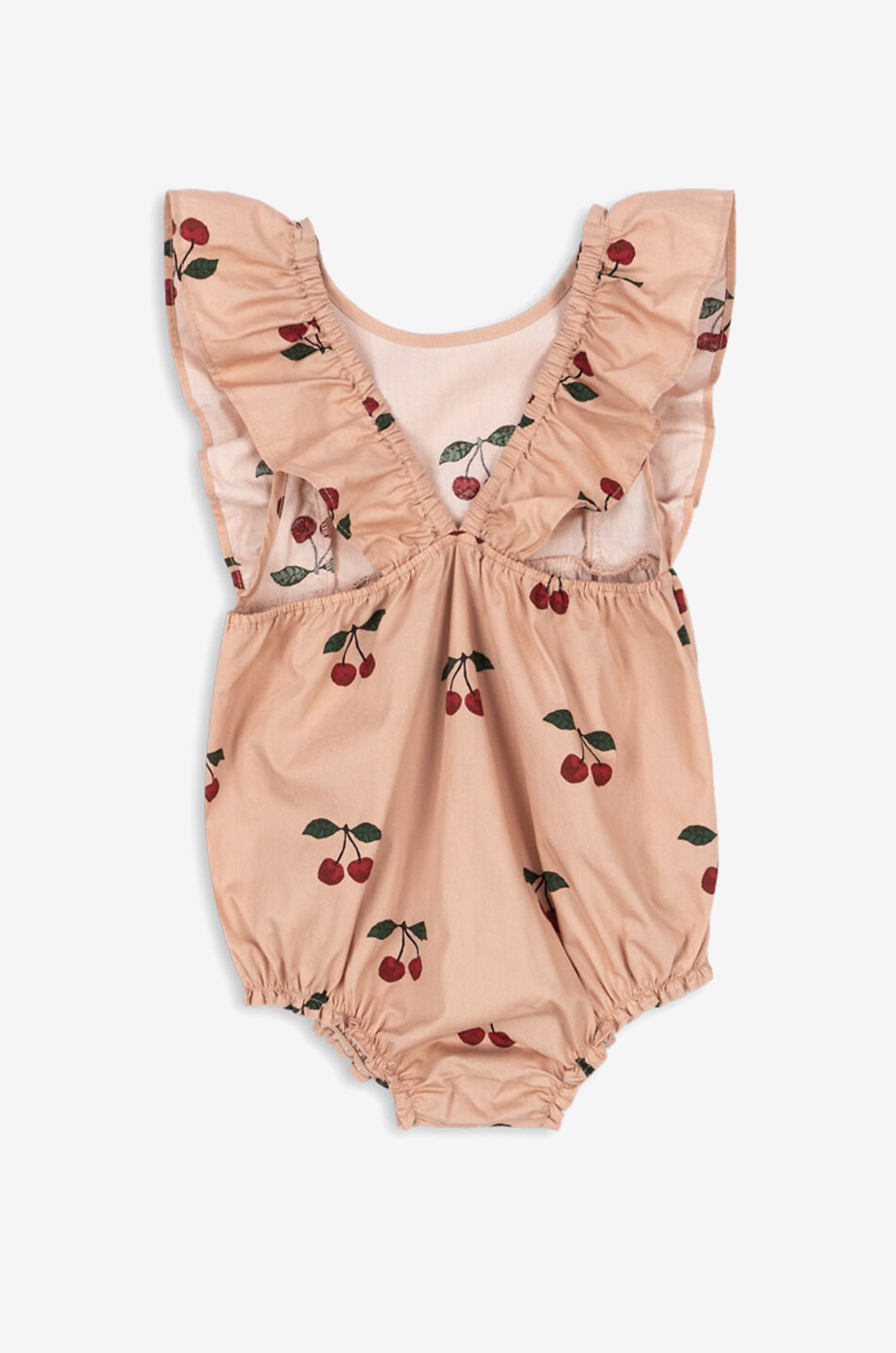 KONGES SLØJD Verbena Ma Grande Cerise baby organic cotton playsuit Baby PINK 2
