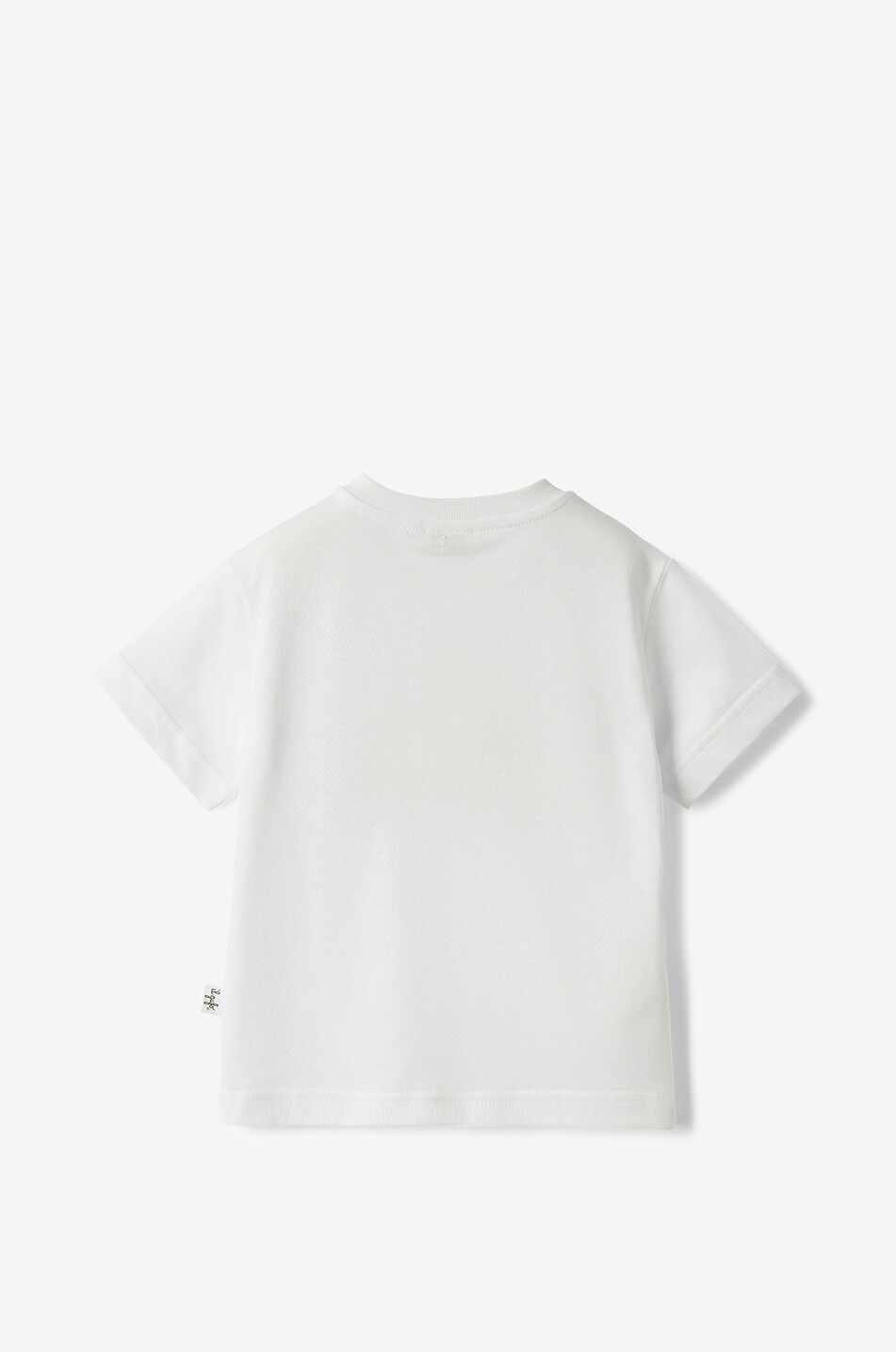 IL GUFO T-shirt en coton bébé Crocodile sur moto Bébé BLANC 2