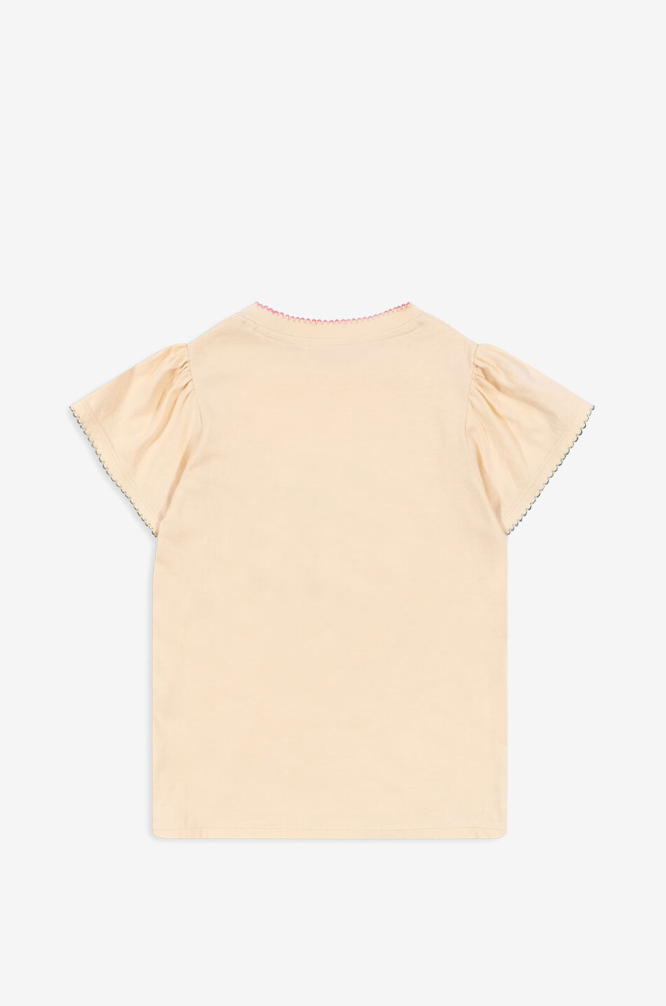 KONGES SLØJD Famo girls' short-sleeved T-shirt  BEIGE 2