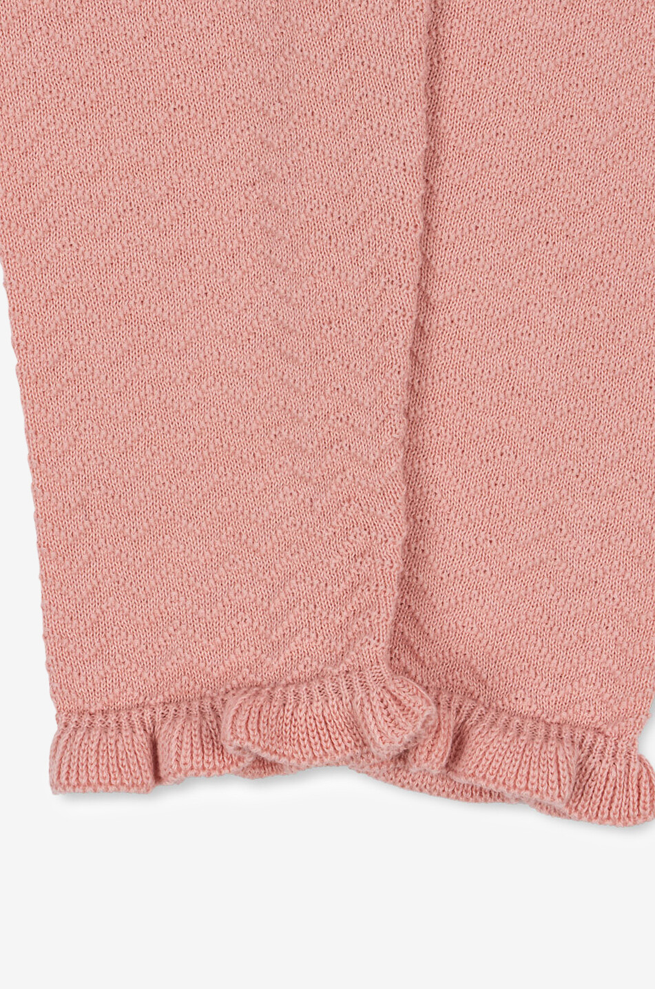 KONGES SLØJD Mädchen-Strick-Leggings Cypres  ROSA 2