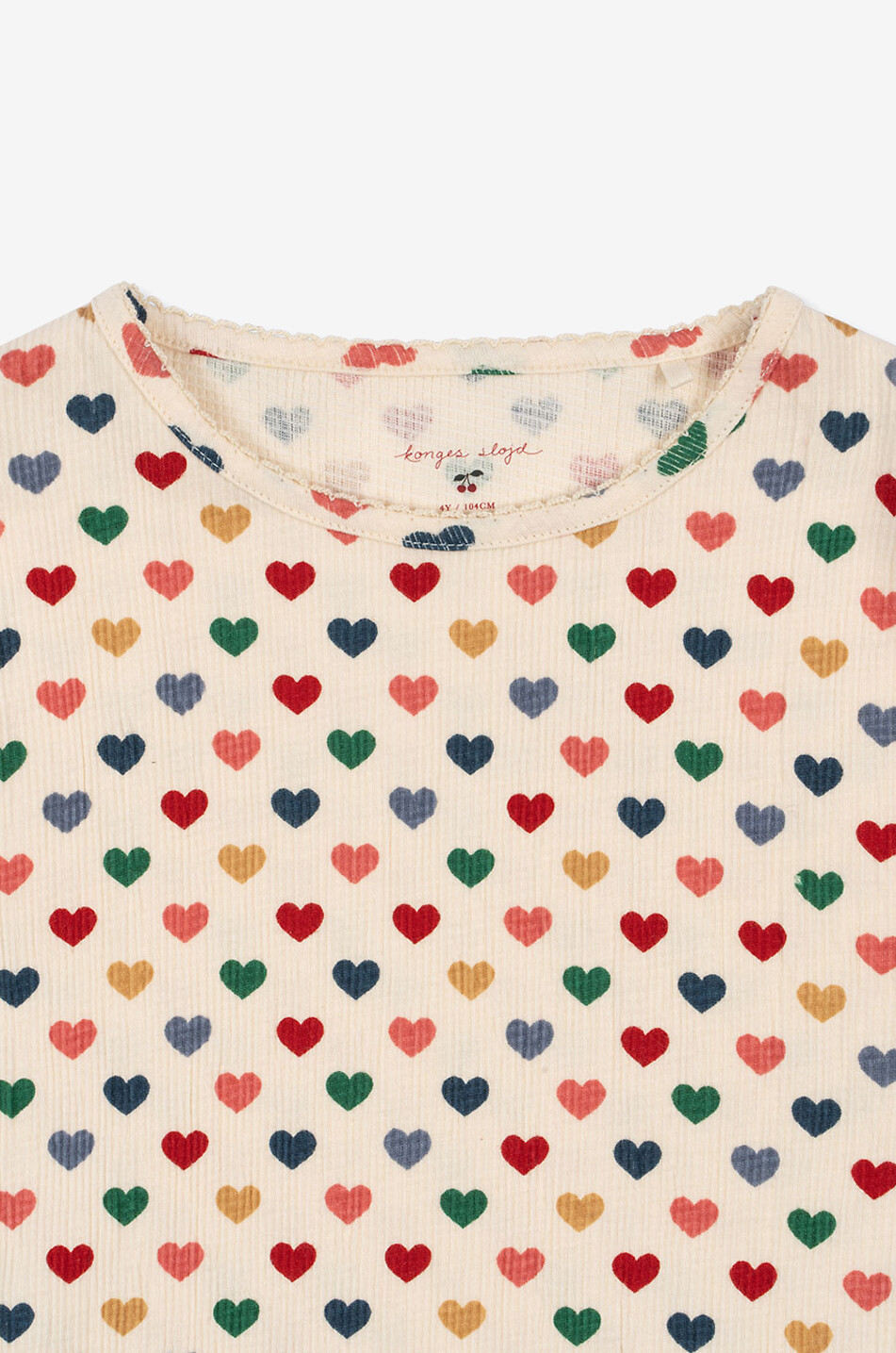 KONGES SLØJD Robe trapèze en jersey fille Chleo  MULTICOLORE 2