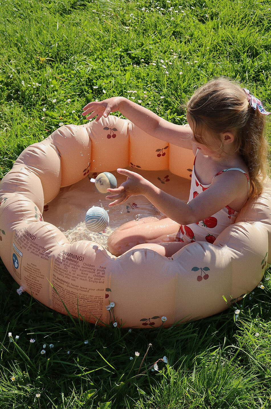 KONGES SLØJD Maillot de bain fille Frago  Beige clair 4