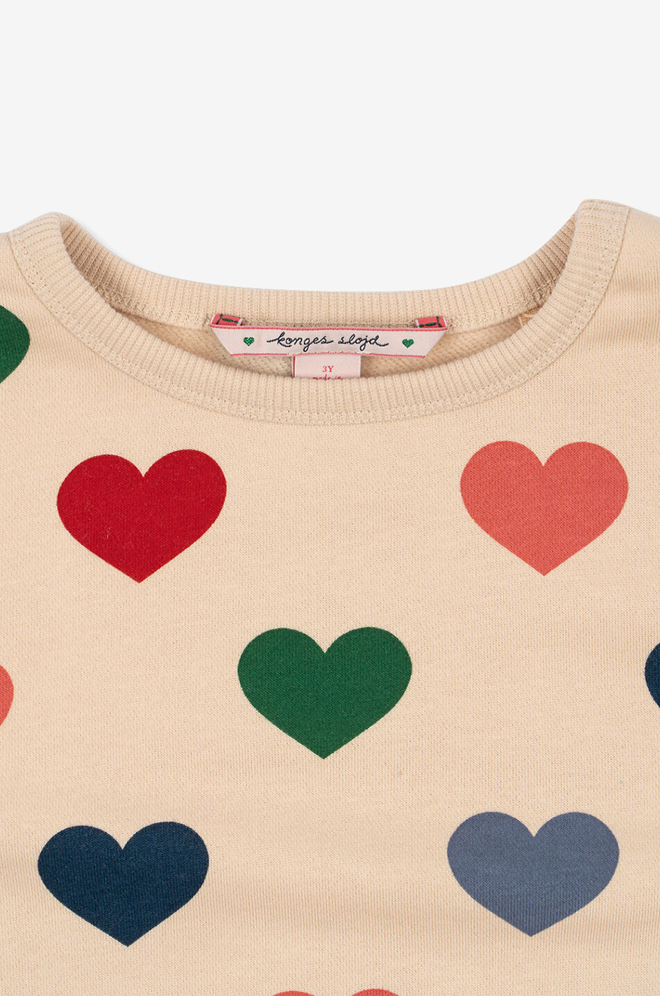 KONGES SLØJD Lou Bon Coeur girls' crewneck sweatshirt  MULTI COLOURED 3