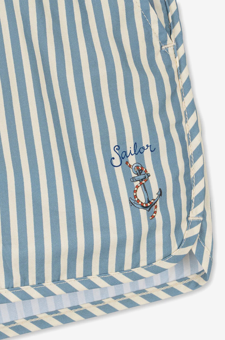 KONGES SLØJD Asnu striped boys' shorts  BLUE 3