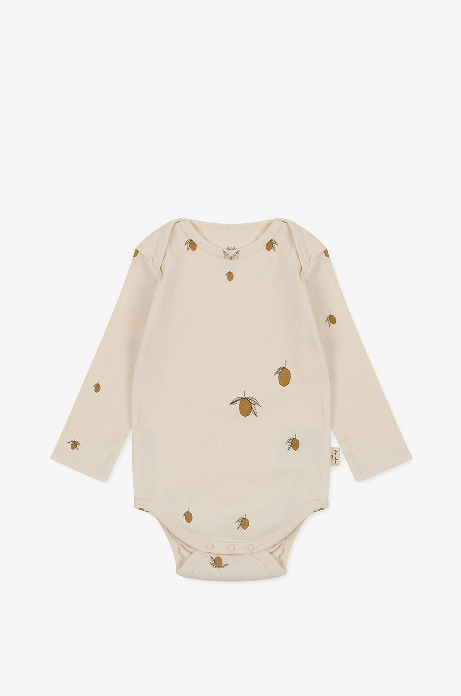 KONGES SLØJD Body bébé à manches longues imprimé fruits Bébé BEIGE 1