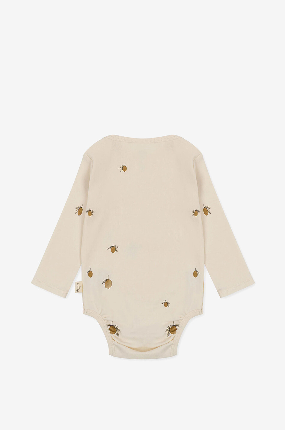 KONGES SLØJD Body bébé à manches longues imprimé fruits Bébé BEIGE 2