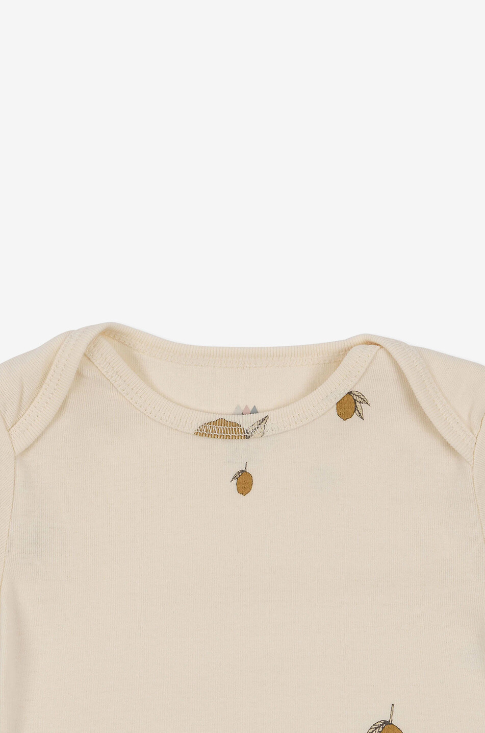 KONGES SLØJD Body bébé à manches longues imprimé fruits Bébé BEIGE 5